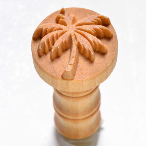 MKM Palm Tree 2.5cm wood stamp